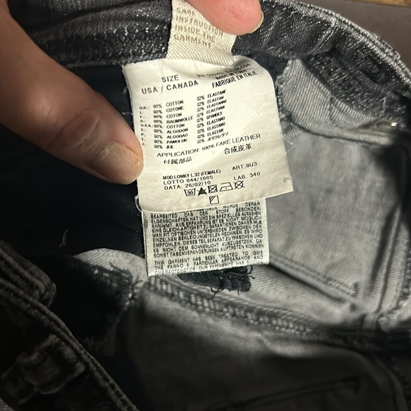 Diesel beaded distressed jeans 24 - Picture 11 of 14